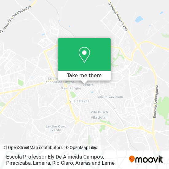 Escola Professor Ely De Almeida Campos map