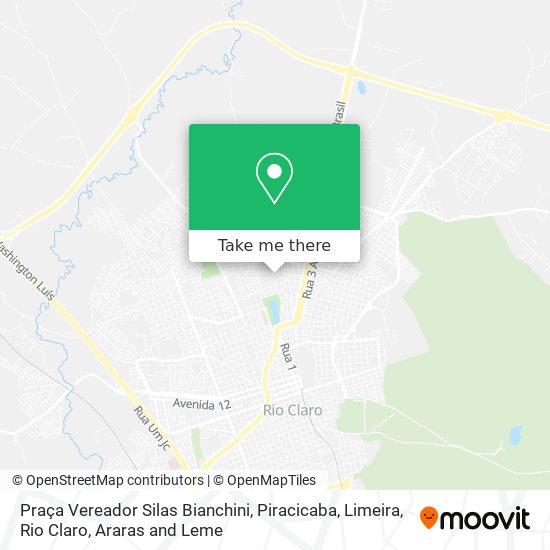 Praça Vereador Silas Bianchini map