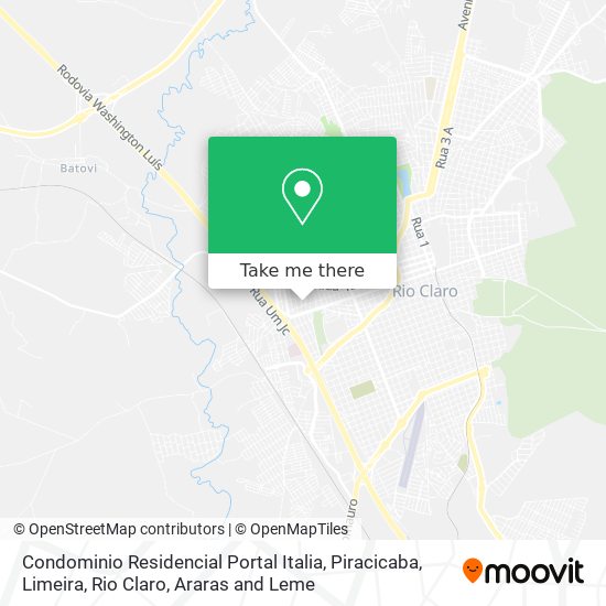Condominio Residencial Portal Italia map