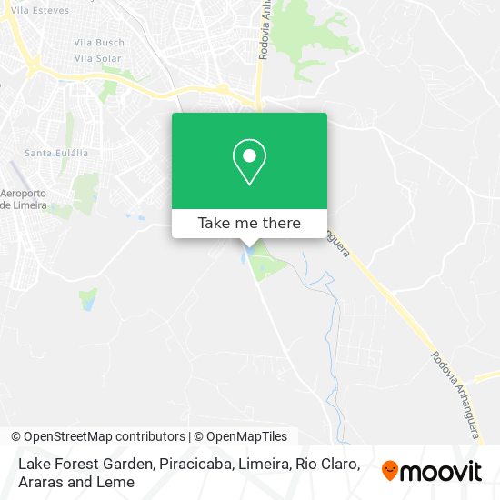 Lake Forest Garden map