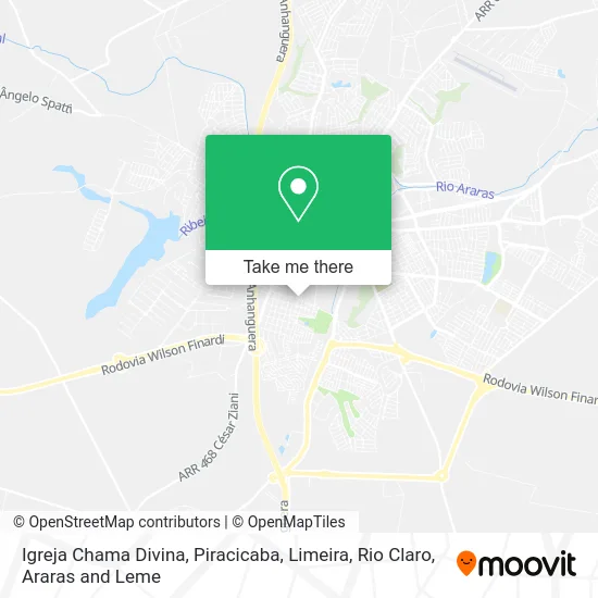 Igreja Chama Divina map