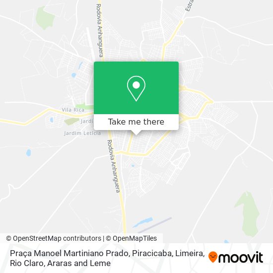 Praça Manoel Martiniano Prado map
