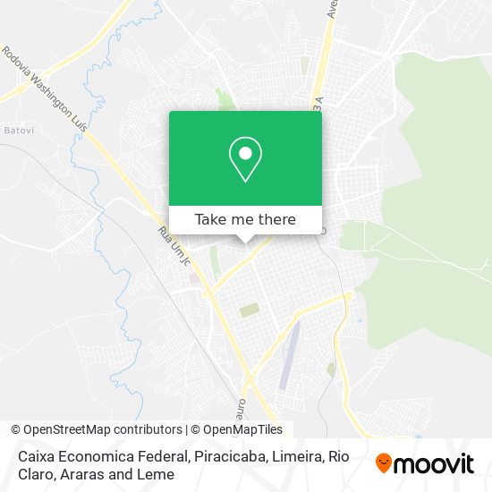Caixa Economica Federal map