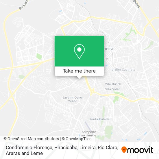 Condomínio Florença map