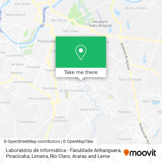 Laboratório de Informática - Faculdade Anhanguera map