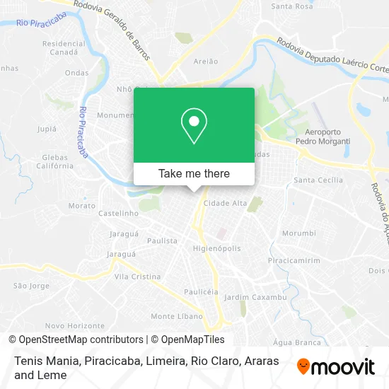 Tenis Mania map
