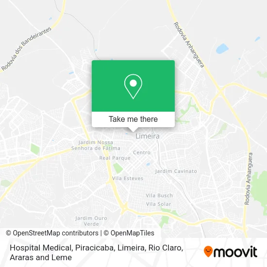 Hospital Medical map