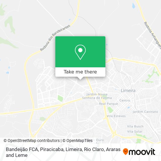 Bandeijão FCA map