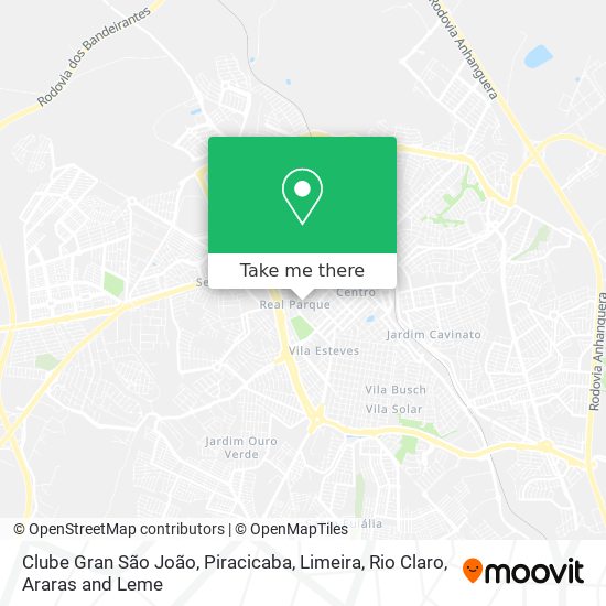 Clube Gran São João map