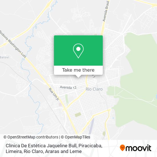 Clínica De Estética Jaqueline Bull map
