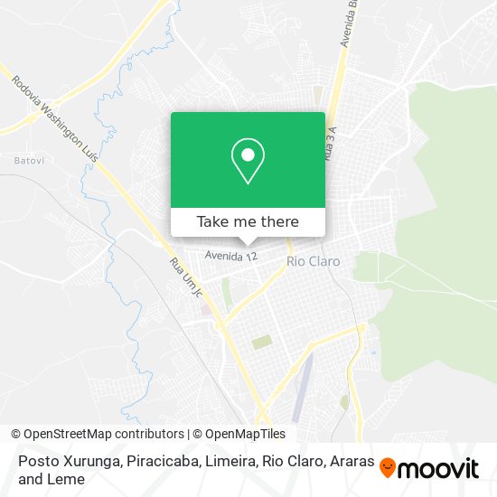 Mapa Posto Xurunga