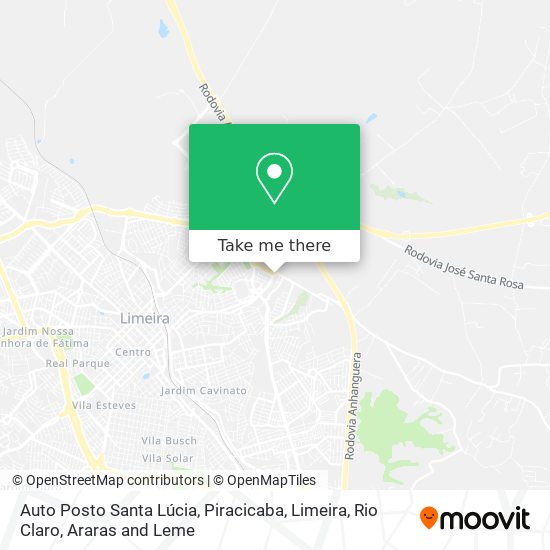 Auto Posto Santa Lúcia map