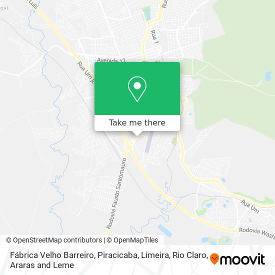 Fábrica Velho Barreiro map