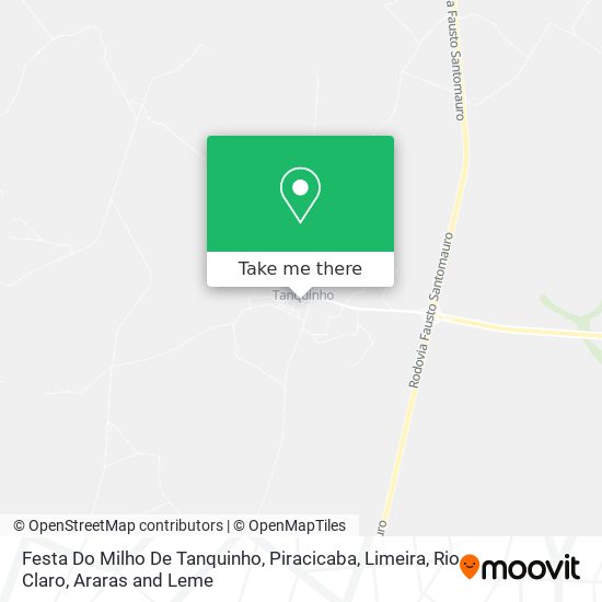 Festa Do Milho De Tanquinho map