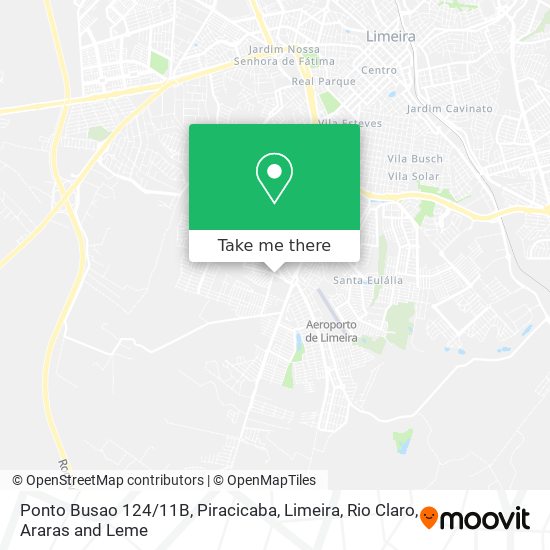 Ponto Busao 124/11B map