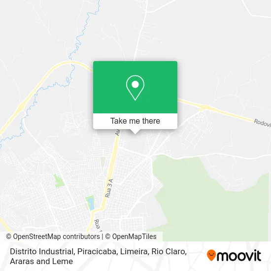 Distrito Industrial map