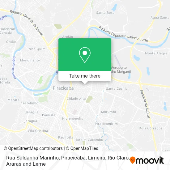 Rua Saldanha Marinho map