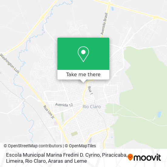 Escola Municipal Marina Fredini D. Cyrino map