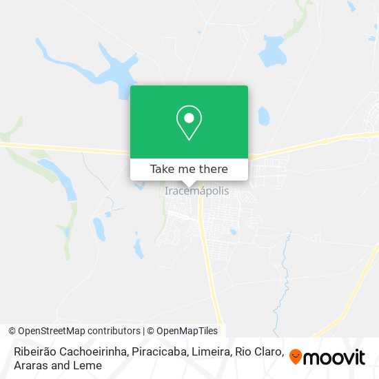 Ribeirão Cachoeirinha map