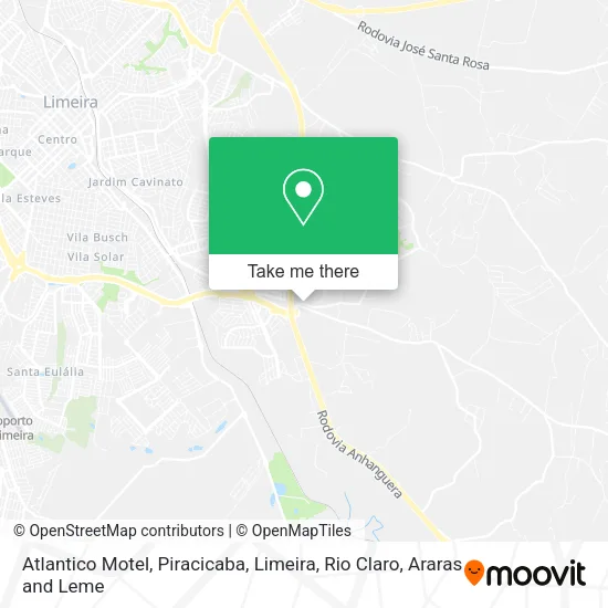 Atlantico Motel map