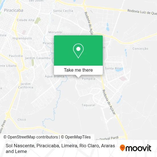 Sol Nascente map