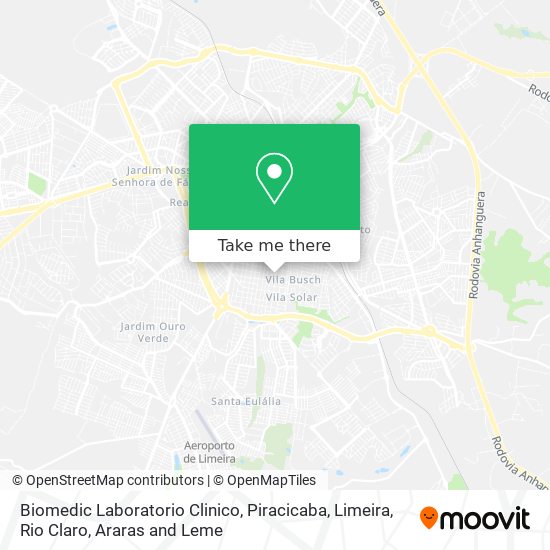 Biomedic Laboratorio Clinico map