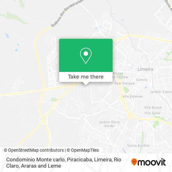Condomínio Monte carlo map
