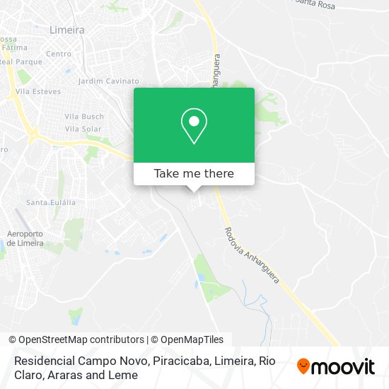 Residencial Campo Novo map