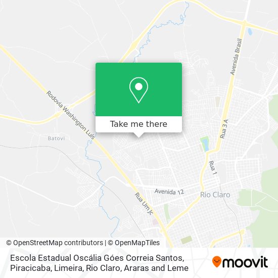 Escola Estadual Oscália Góes Correia Santos map