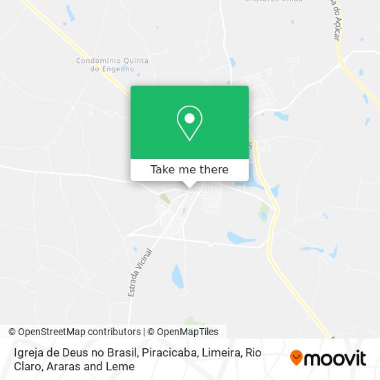 Igreja de Deus no Brasil map