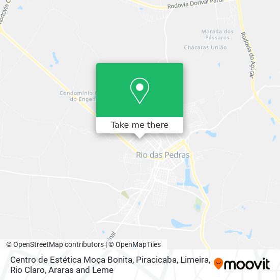 Centro de Estética Moça Bonita map