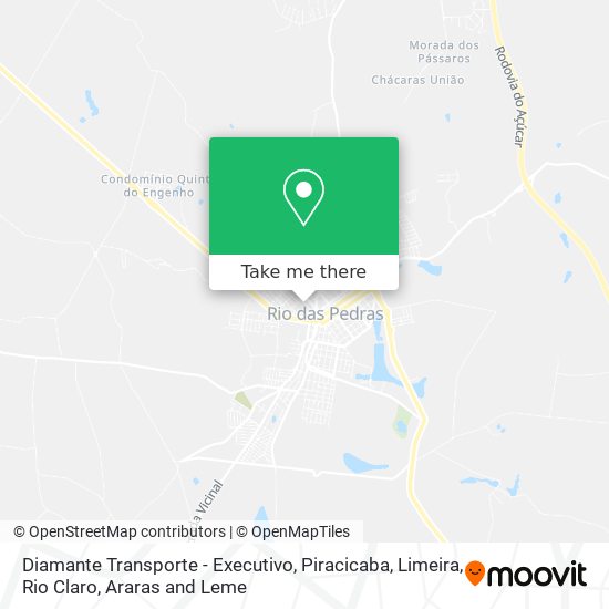 Diamante Transporte - Executivo map