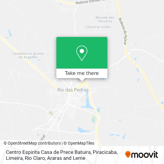 Centro Espirita Casa de Prece Batuira map