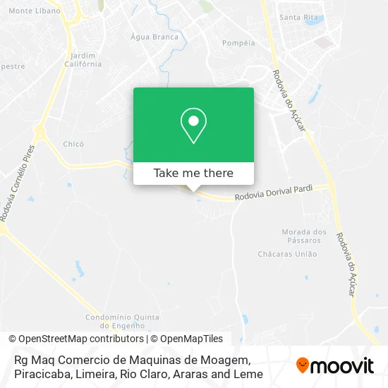 Rg Maq Comercio de Maquinas de Moagem map
