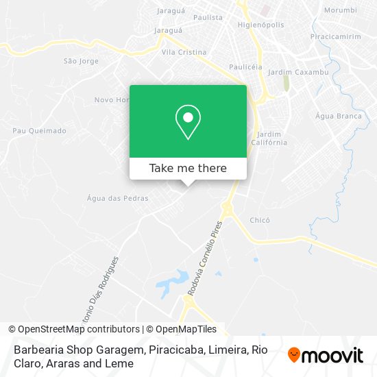 Barbearia Shop Garagem map