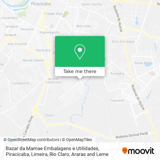 Bazar da Mamae Embalagens e Utilidades map