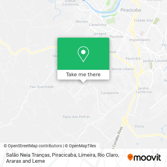 Salão Neia Tranças map