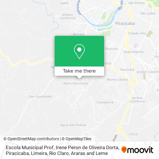 Escola Municipal Prof. Irene Peron de Oliveira Dorta map