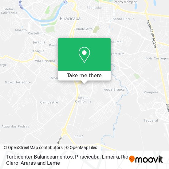 Turbicenter Balanceamentos map