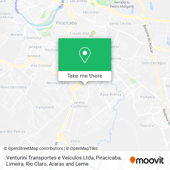 Venturini Transportes e Veículos Ltda map