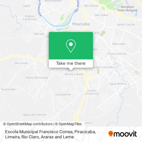 Escola Municipal Francisco Correa map