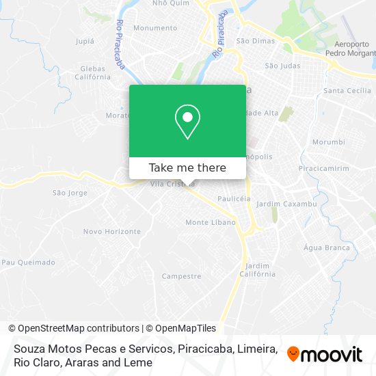 Souza Motos Pecas e Servicos map