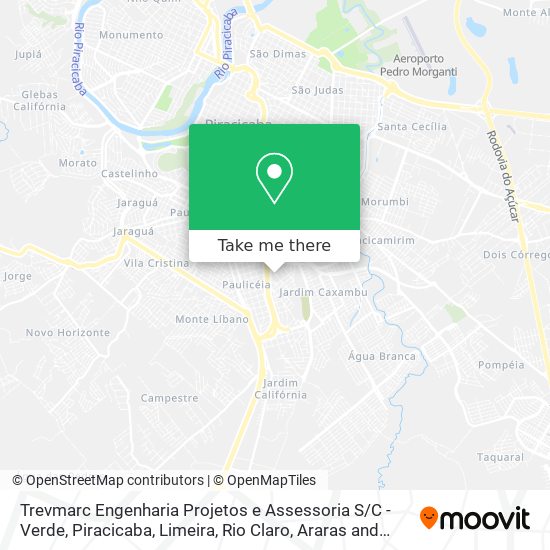 Trevmarc Engenharia Projetos e Assessoria S / C - Verde map