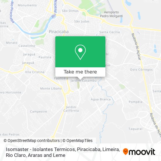 Isomaster - Isolantes Termicos map