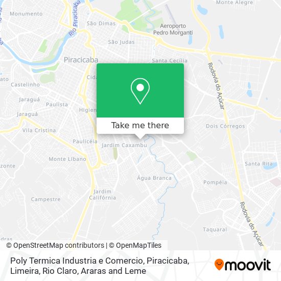 Poly Termica Industria e Comercio map