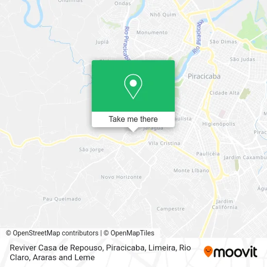 Reviver Casa de Repouso map