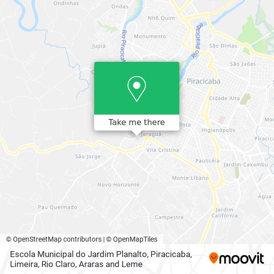 Escola Municipal do Jardim Planalto map