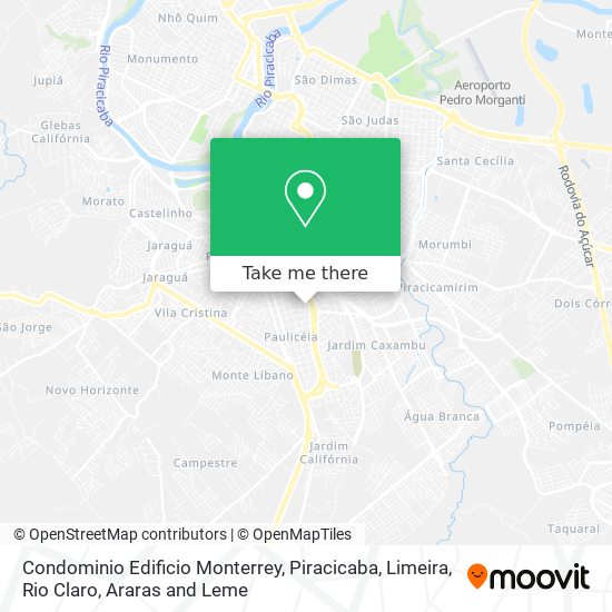 Condominio Edificio Monterrey map