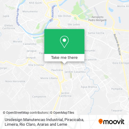 Unidesign Manutencao Industrial map