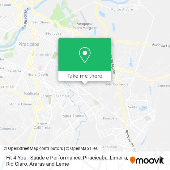 Fit 4 You - Saúde e Performance map